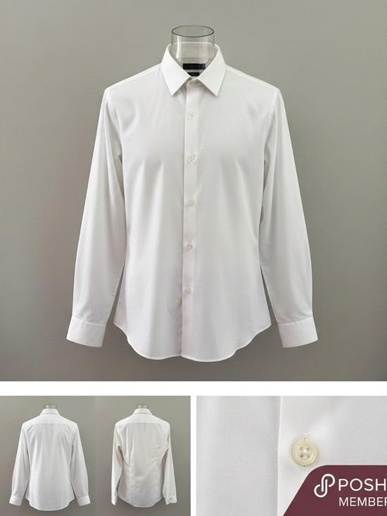 Calvin Klein Other - Calvin Klein Extreme Slim Fit Non Iron White Dress Shirt 15.5 32/33